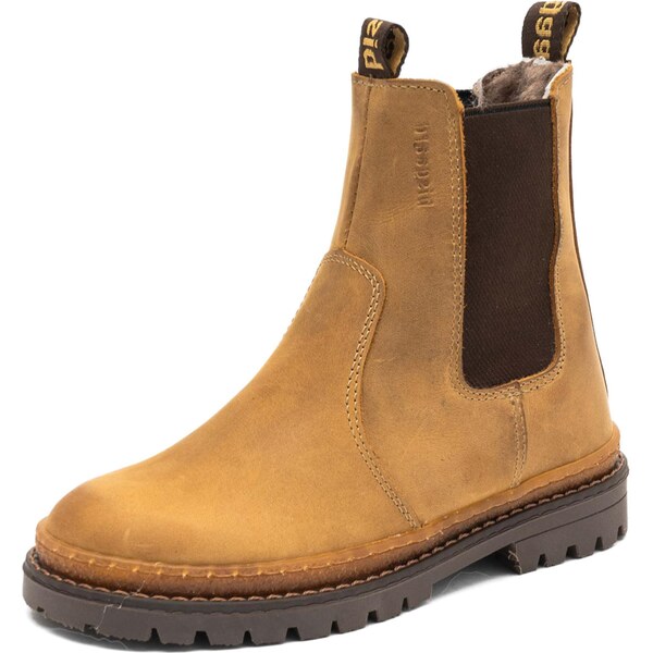 BISGAARD Čižmy Neo Lamb hnedá / svetlohnedá 65460905