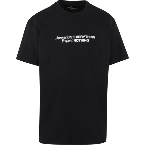 MT Upscale Tričko Appreciate Expect čierna / biela 65646018
