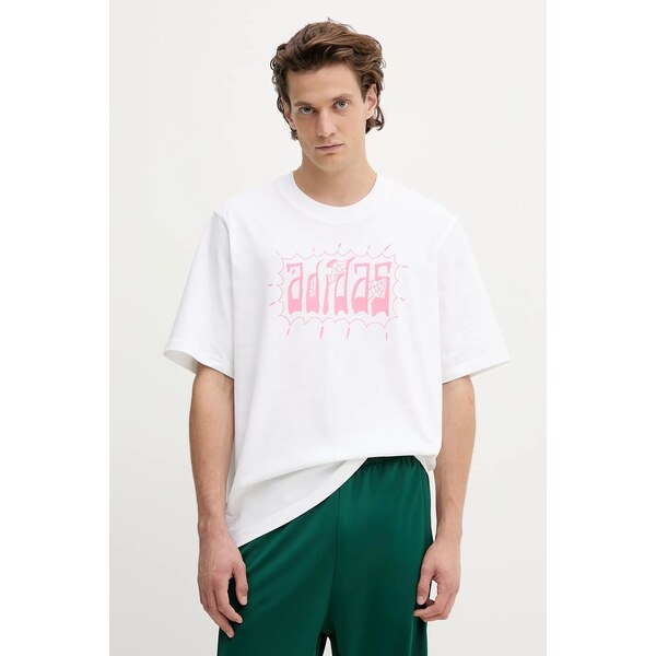 Bavlnené tričko adidas Originals Distressed Oversized Te 65206392