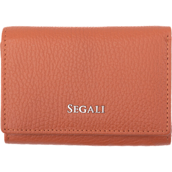 SEGALI Dámska kožená peňaženka 7106 B cuoio 66579170