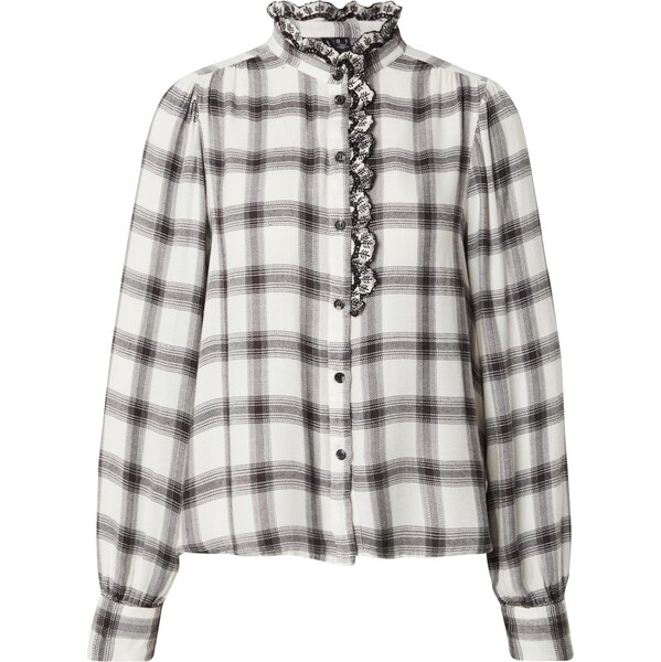 VERO MODA Blúzka VMSARITA čierna / biela 65890483