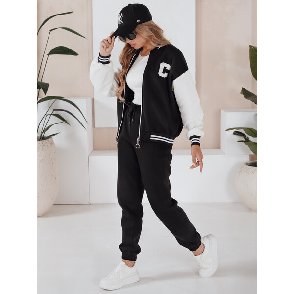 BASIC Čierna štýlová tepláková súprava CELIA AY0771 36584922