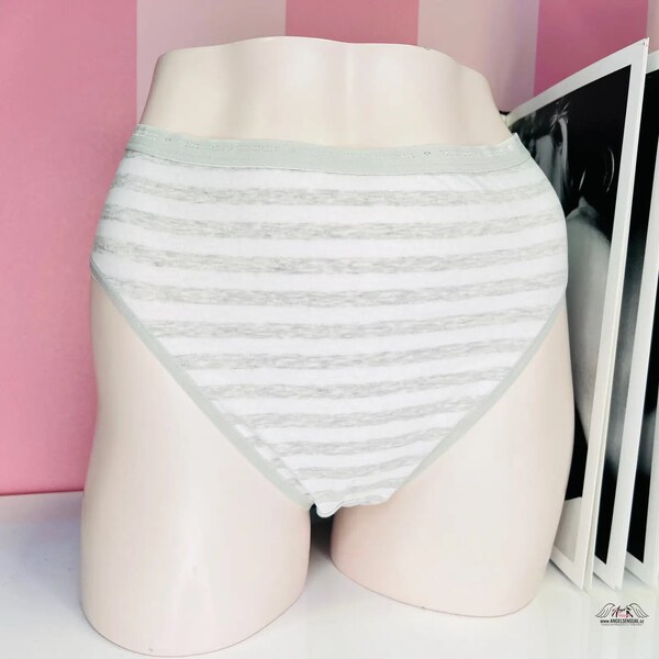 Victorias Secret Bavlnené nohavičky s mierne vyšším pásom v ružových a 65202649