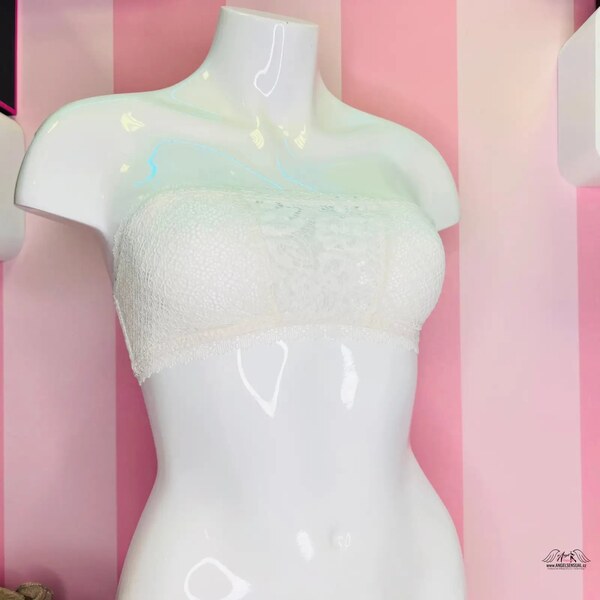 Victorias Secret Čipková braletka s miernou podporou v štýle Agent 65202828