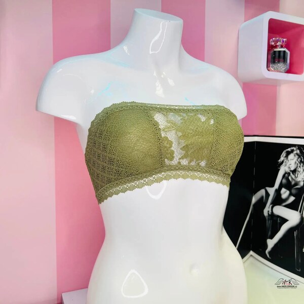Victorias Secret Čipková braletka s miernou podporou v štýle Agent 65202847