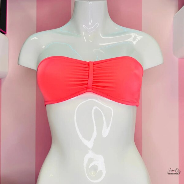 Victorias Secret Oslnivý horný diel plaviek s ružovými bikinami a 65202788