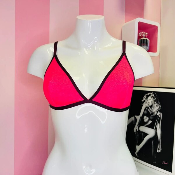 Victorias Secret Štýlová Braletka s Trojuholníkovým Strihom v Modrej a 65202664
