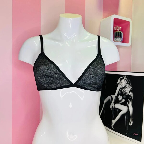 Victorias Secret Štýlová Braletka s Trojuholníkovým Strihom v Modrej a 65202789