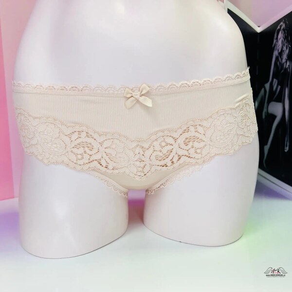 Victorias Secret Shine & Lace Bikini Panty 65202798