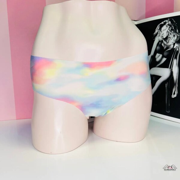 PINK Farebné bezšvové nohavičky 65202838