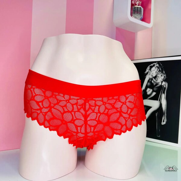 PINK Luxusné čipkované nohavičky Cheekster pre dokonalé pohodlie 65202756