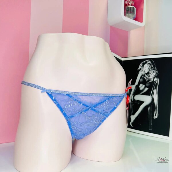 Victorias Secret Trblietavé Sieťované Nohavičky - Revolučná Krása pre 46574899