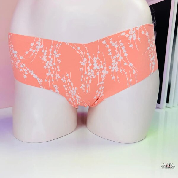 Victorias Secret Sľubné bezšvíkové nohavičky so zlatou výšivkou 65202867