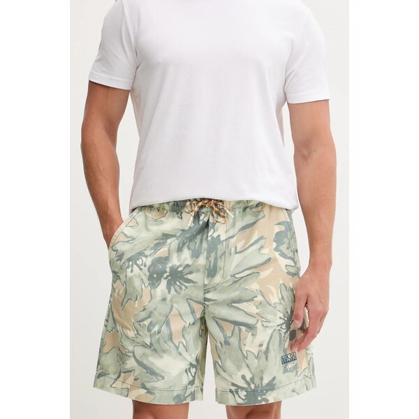 Rifľové krátke nohavice Napapijri N-Talla Aop 65142830