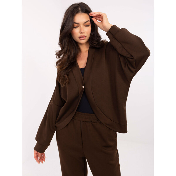 RUE PARIS Set-IT-KMPL-9761.25-dark brown 65208254