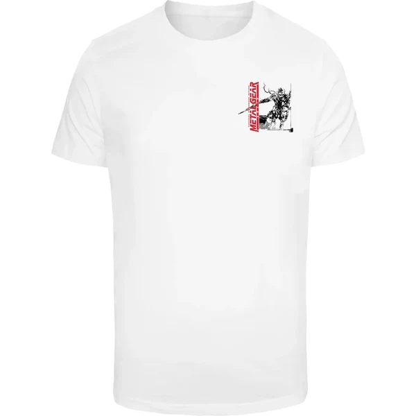 Merchcode Mens Metal Gear Solid Action T-shirt white 58481286