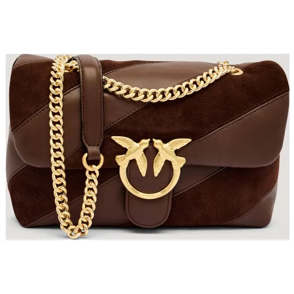 Pinko Kožená kabelka na rameno LOVE PUFF CLASSIC 64985276