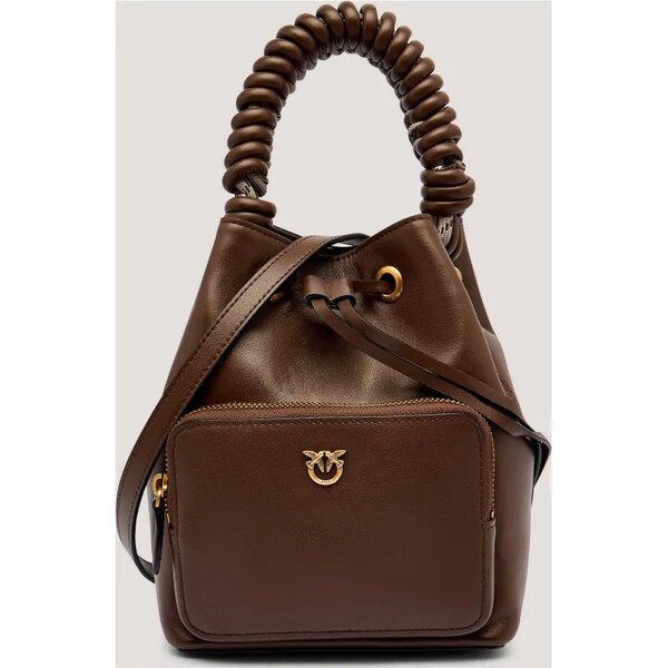 Pinko Kožený vak na chrbát CARGO 64985278