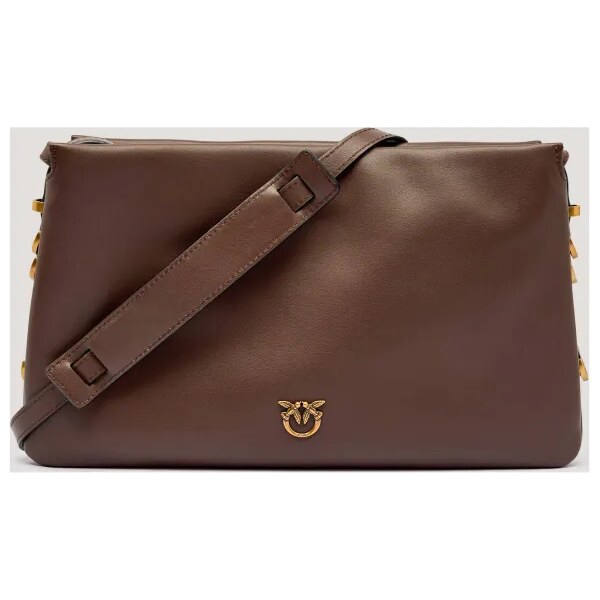 Pinko Kožená kabelka na rameno TRIPLET 64985311