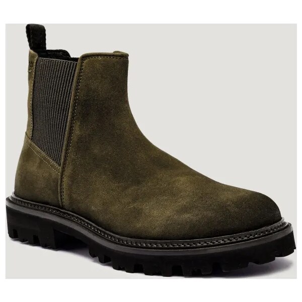 BOSS BLACK Jazdecké topánky Julyo_Cheb_sde | semiš 64942189