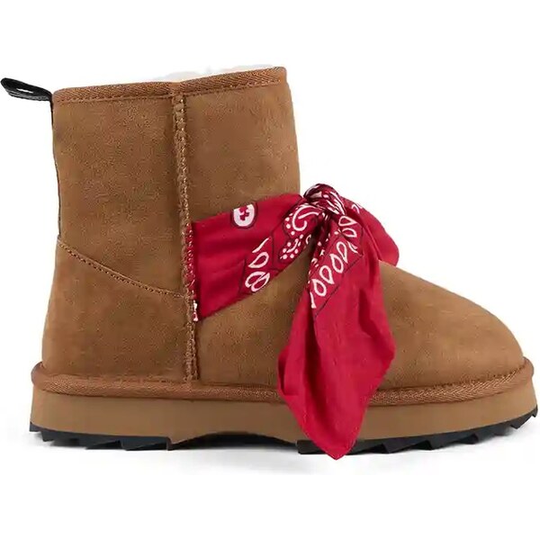 Semišové snehule Emu Australia Sharky Mini Bandana 65210859