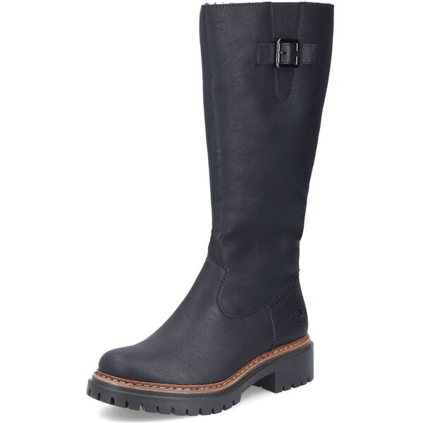 Dámske čižmy RIEKER 72694-00 čierna W5 65211370