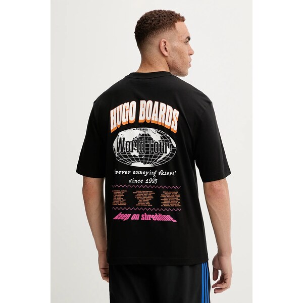 Bavlnené tričko Hugo Blue Nartupix 65234023