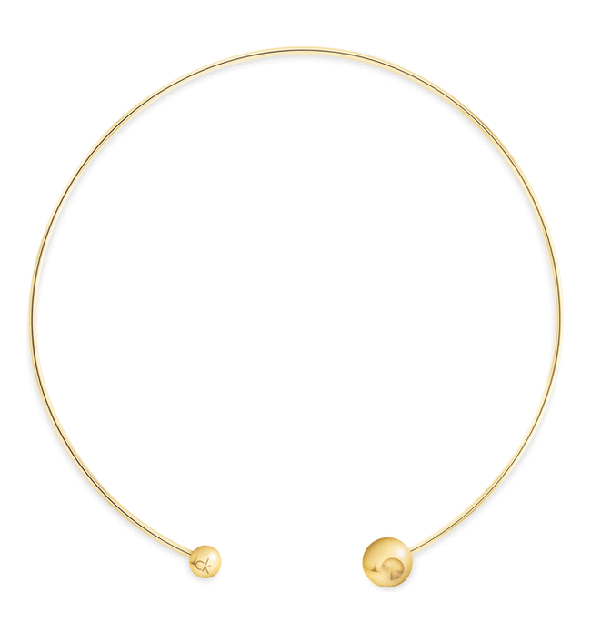 Calvin Klein Originálny otvorený náhrdelník Sculptural Bubbles 66590968