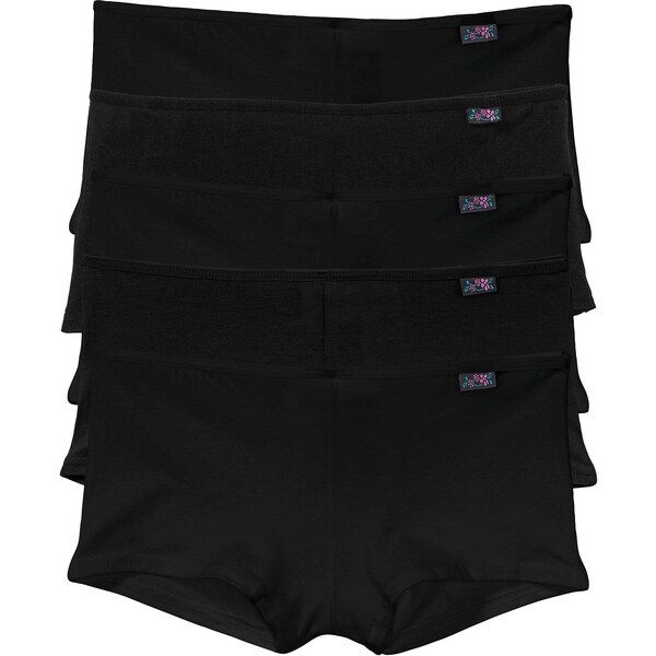 bonprix Francúzske nohavičky (5 ks), farba čierna 44741645