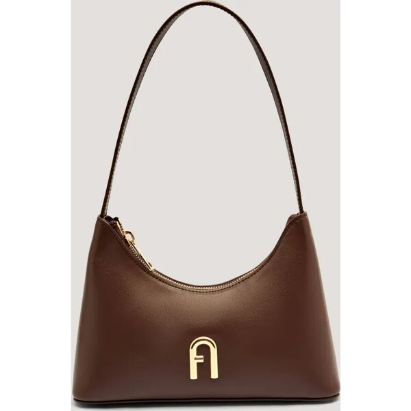 Furla Kožené hobo FURLA DIAMANTE MINI 65067643