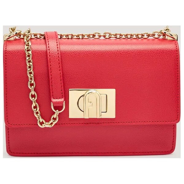 Furla Kožená kabelka na rameno Furla 1927 MINI 65051527