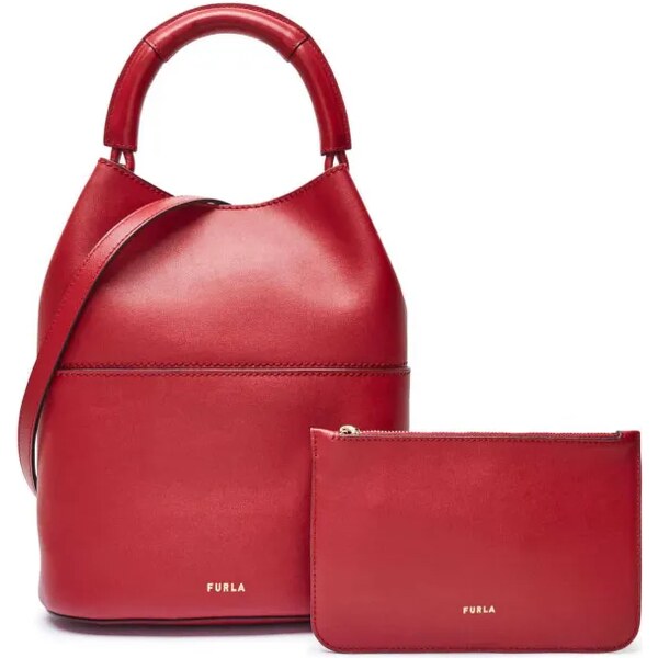 Furla Kožená kabelka na rameno FURLA SFERA S 64439222