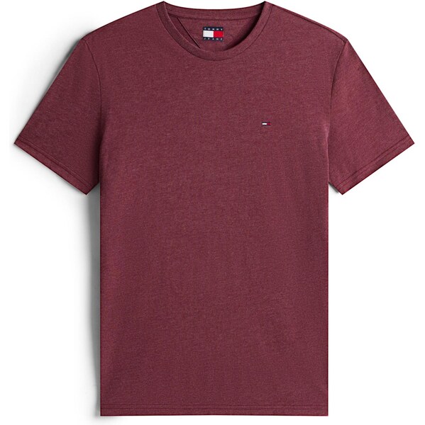 Tommy Jeans Tričko JASPE vínovo červená 65216020