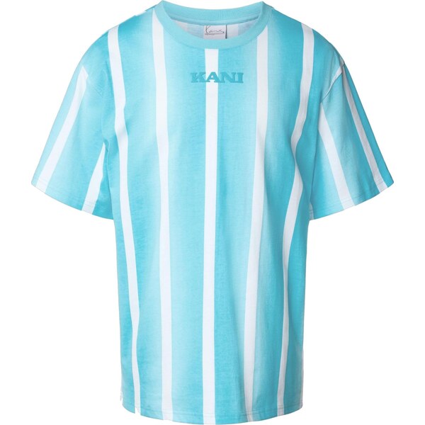 Karl Kani Tričko nebesky modrá / biela 65300786