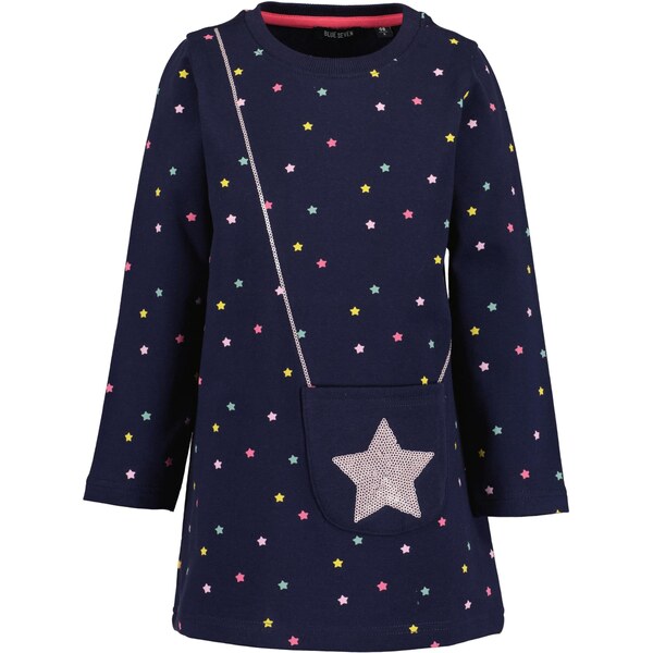 BLUE SEVEN Šaty námornícka modrá / žltá / nefritová / ružová 65878718