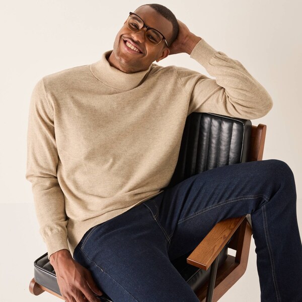 Rolák s 80 % podielom vlny hnedosivá 086 Blancheporte 65218806