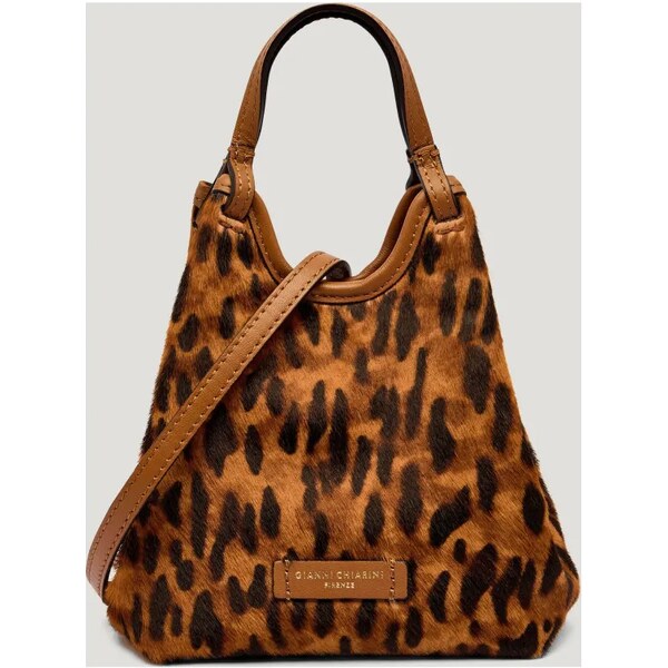 GIANNI CHIARINI Kožená kabelka na rameno DUA 65145293