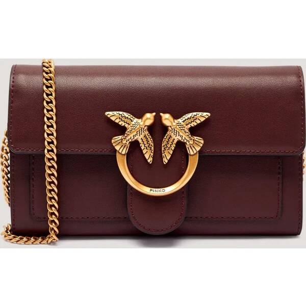 Pinko Kožená listová kabelka / peňaženka LOVE ONE 65145254