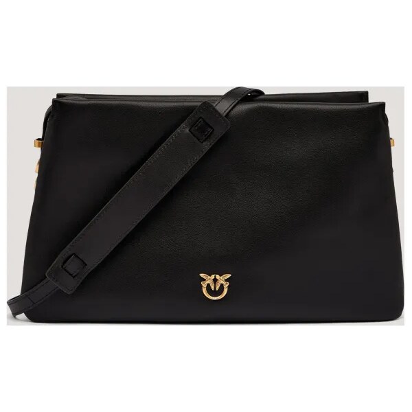 Pinko Kožená kabelka na rameno TRIPLET 65145259