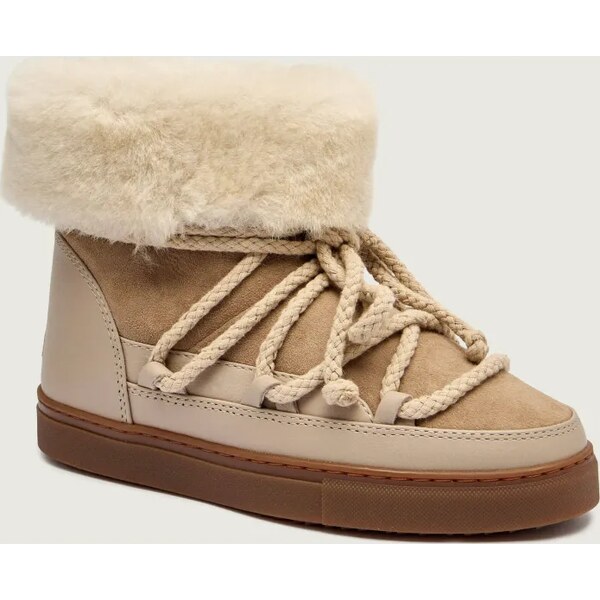 INUIKII Snehule CLASSIC HIGH | shearling | skóra 65145203