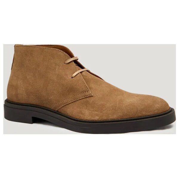 BOSS BLACK Vysoké topánky Calev_Desb_sdfb | semiš 65085639