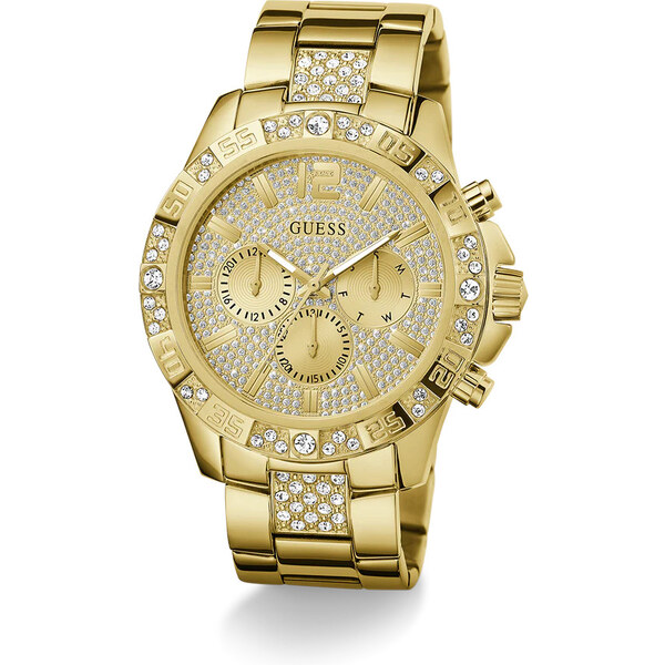 Guess Mens Gold Tone Multi-function Watch GW0796G2 66675837