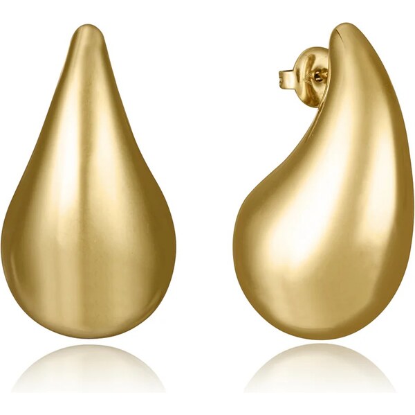 Viceroy Pozlátené oceľové náušnice Tear Drop Air 14198E01012 66709238