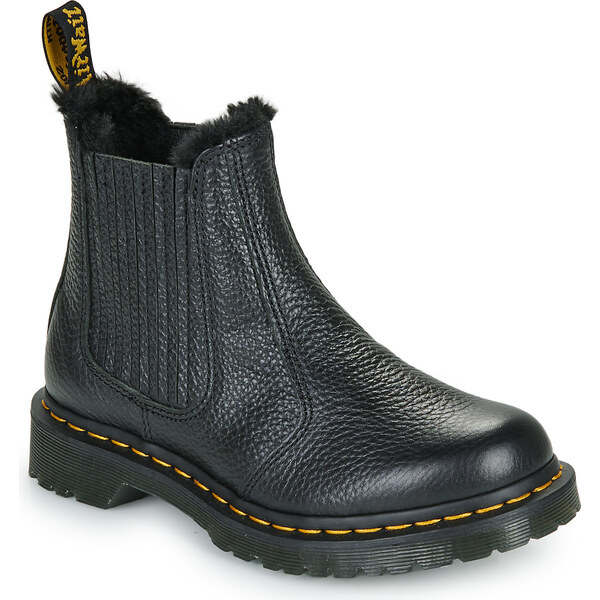 Dr. Martens Polokozačky 2976 Leonore II Chelsea Boot Black Milled 65232243
