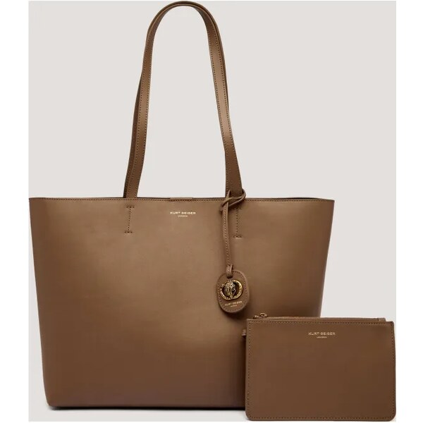 Kurt Geiger Kožená shopper kabelka + príručná taštička CHELSEA 64985267