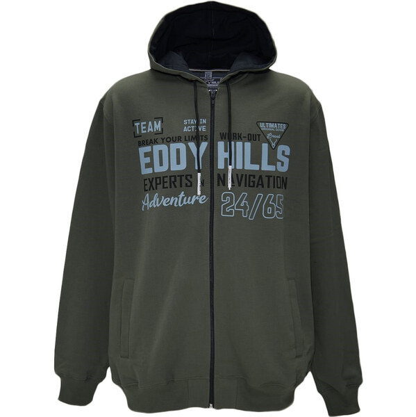 ULTIMATES Mikina Expert Navigation s kapucňou, nadmerná, 01475 59774357