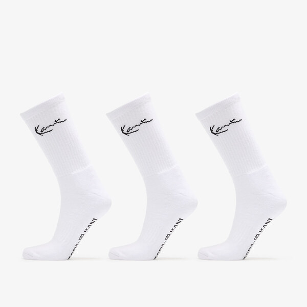 Karl Kani Signature Socks 3-Pack White 39-42 65232703