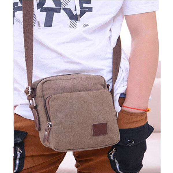 Lifestyle Pánská taška crossbody hnedá 65221119