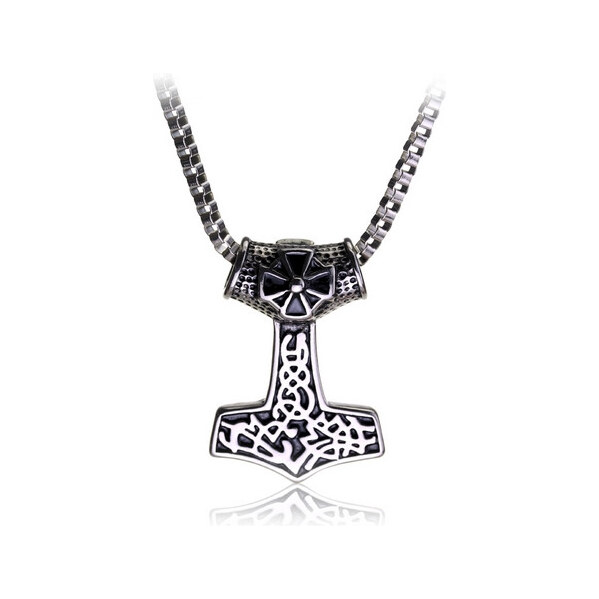 Impress Jewelry Prívesok z chirurgickej ocele - Thórovo kladivo 65221417