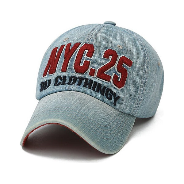 ANG-E šiltovka denim NYC.25 modrá 65221581